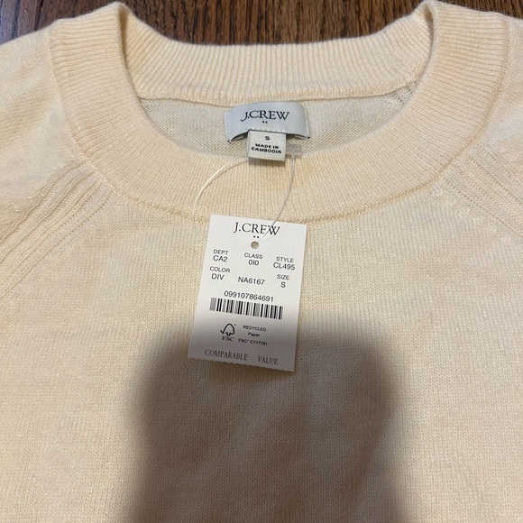 BNWT J. Crew Wool-blend boyfriend sweater - Picture 4 of 7